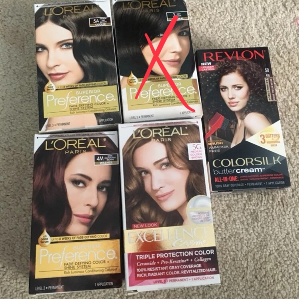 4 boxes of hair dyed bundle!